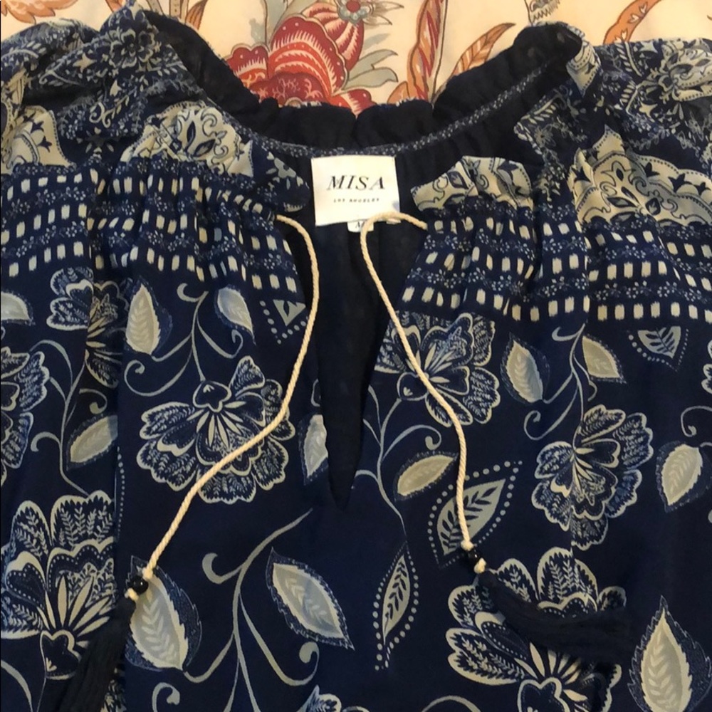 Misa Los Angeles Lorena Blouson Dress